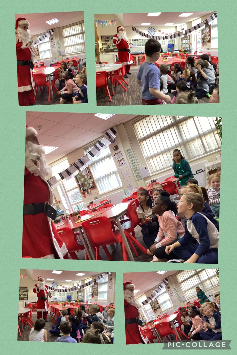 STPClass12HH's tweet image. We have had a very special visitor this morning - Father Christmas! He came into our class and gave us some presents! He even knew some of the children’s names😲😲 Thank you!!! @stpatsrochdale @STOC_CAT