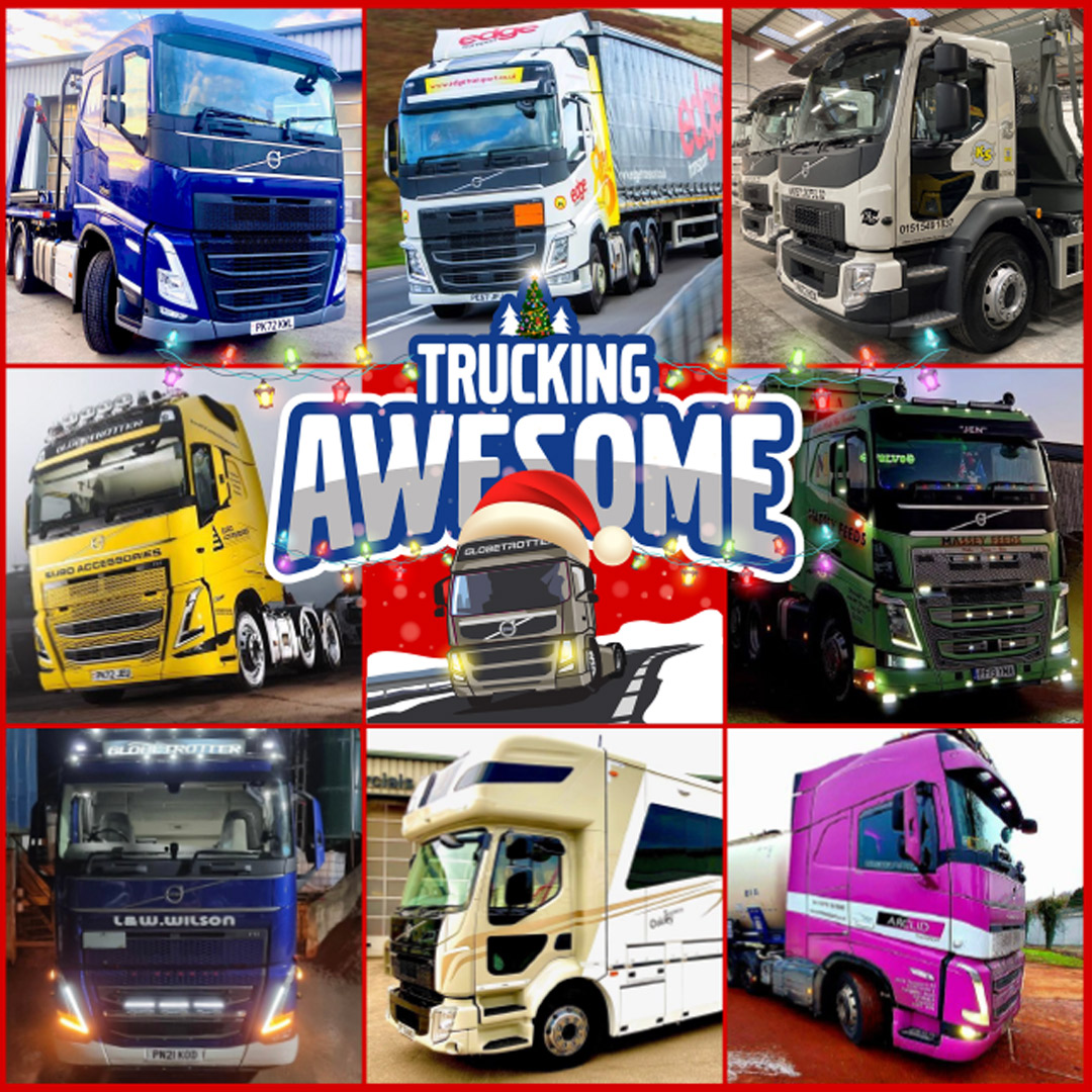 Welcome to December's edition of “Trucking Awesome” which we're sharing a little earlier this month, as many prepare to start getting ready for the festivities/annual leave.

Have a wonderful Christmas ☃️❄️

<a href="/VolvoTrucksUK/">Volvo Trucks UK</a> @edgetransport <a href="/MasseyFeeds/">Massey Feeds</a> <a href="/euroacc/">Euro Accessories Ltd</a> <a href="/BathgateGroup/">Bathgate Group</a>