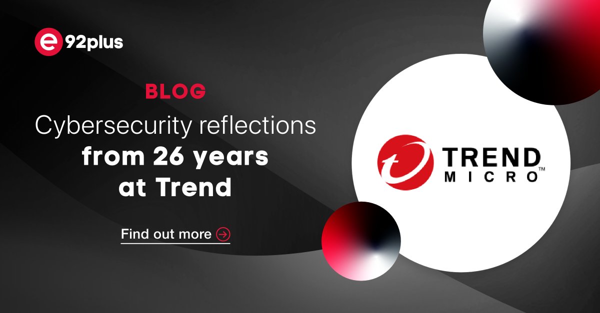 datasyst's tweet photo. Jon Clay, VP Threat Intelligence, started his cybersecurity journey in July 1996 as a sales engineer for a cybersecurity company, Trend Micr #trendmicro https://t.co/dwdGiDqyrc https://t.co/gW8KtYm6MF