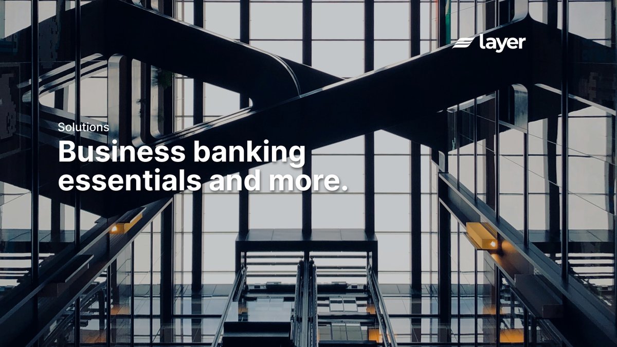 weareLAYER's tweet photo. A perfect blend of traditional and neobank business #banking capabilities. All on a single platform that works seamlessly across any device. https://t.co/FaEI2DVJrl https://t.co/qRs81mBFxd