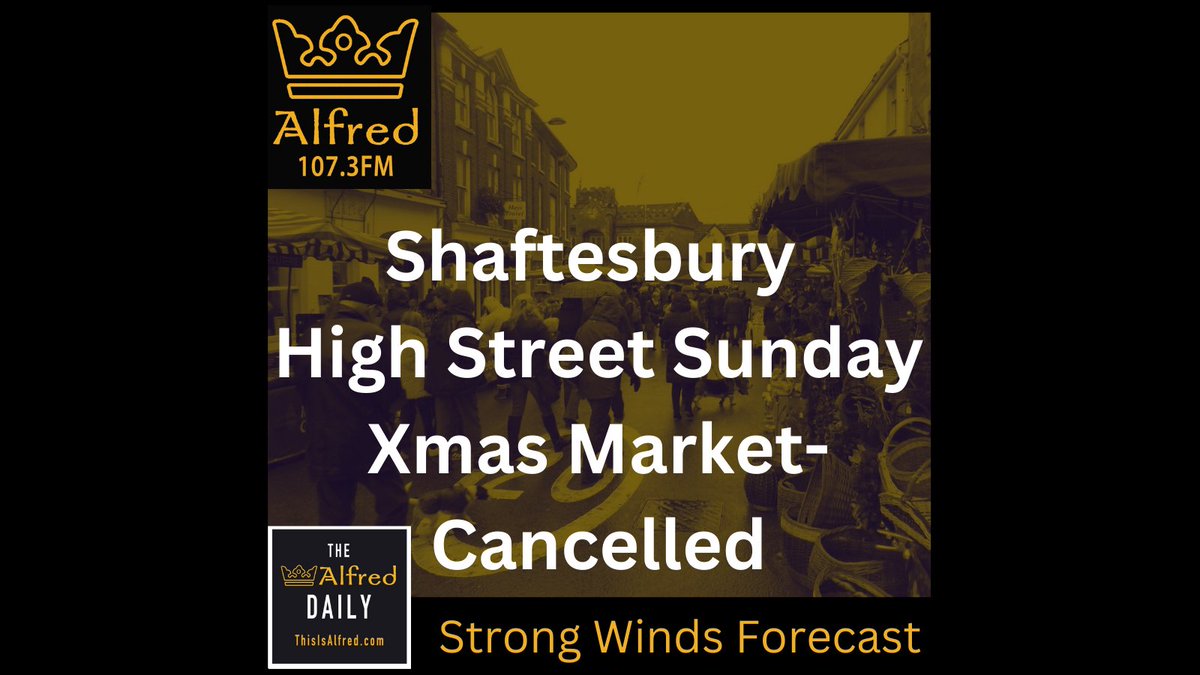 ListenToAlfred's tweet photo. We'll talk with market organiser Steve Dauwalder at 10.20 AM on 107.3 FM or listen live at https://t.co/6juCOUt6V6
#Shaftesbury #Dorset #Northdorset #Communityradio #Semley #Motcombe #Donheads #MelburyAbbas #BerwickStJohn #FontmellMagna #ComptonAbbas
#CranborneChase https://t.co/de7qqYktpQ
