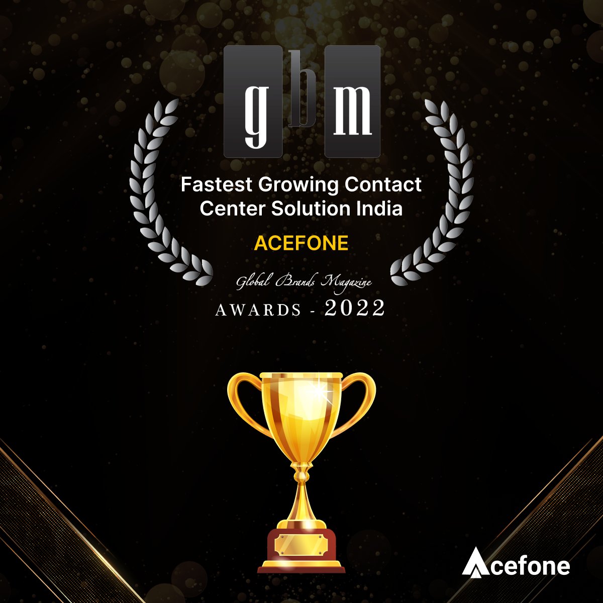 acefoneuk's tweet photo. When we win, we win big!
Acefone has been awarded the Fastest Growing Contact Center Solution India 2022 at the prestigious Global Brands Awards held in Dubai. With this recognition, we are now more motivated than ever to bring innovative ideas to reality.
@GlobalBrandsMag https://t.co/ZmIatoPx6t
