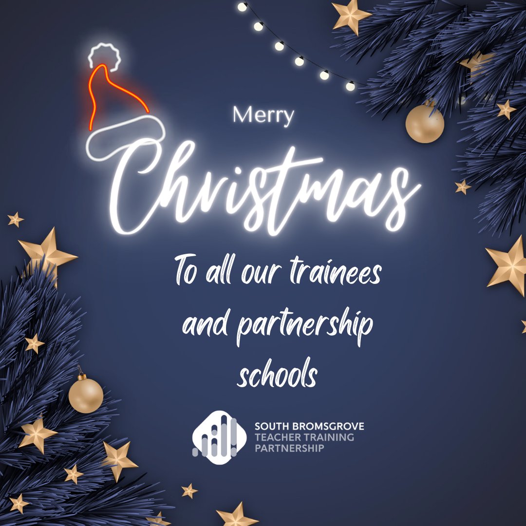 We wish all our School Direct and PGCore trainees a restful and restorative Christmas break.  See you in the new year! <a href="/UWPGSEC/">University of Worcester - PGCE Secondary course</a>