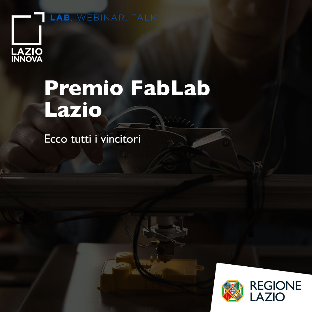 LazioInnova's tweet photo. Oggi alle ore 18.30 saranno premiati nel corso della #NottedeiMakers, nello Spazio Attivo LOIC di Zagarolo i vincitori del Premio #FabLabLazio. Scopri il programma completo: https://t.co/cSgRA7bDSK https://t.co/zaU4pJ4Nkn