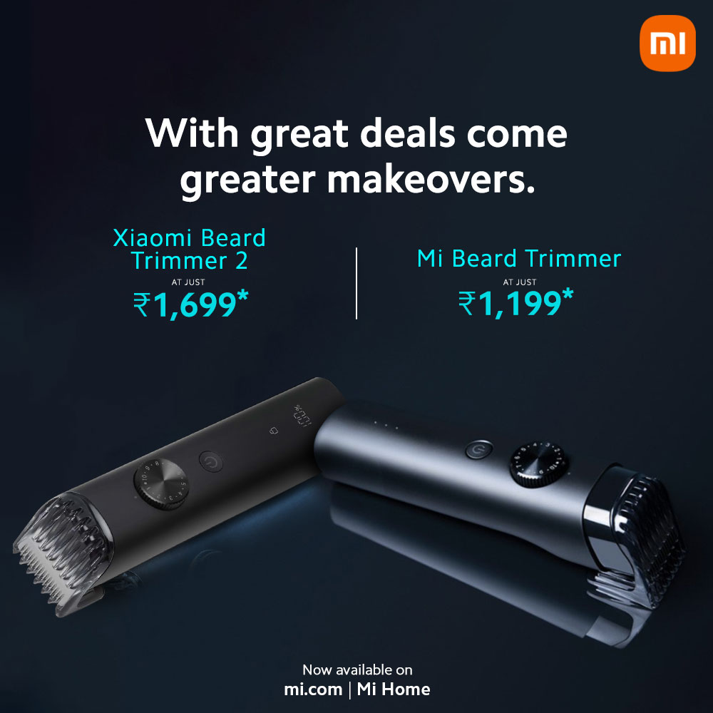 Xiaomi India on Twitter "Seal the deal with the best trimmers from