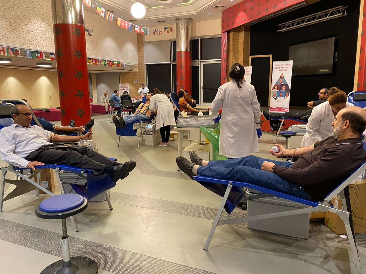 inwi's tweet photo. #inwi a organisé une nouvelle opération de collecte de sang pour ses collaborateurs au sein du siège, en partenariat avec le Centre Régional de Transfusion Sanguine de Casablanca.
Donnons notre sang , sauvons des vies !
#inwi_m3ak #we_are_inwi #DonDuSong #RH #Diriddik https://t.co/xgOdzv9t5S
