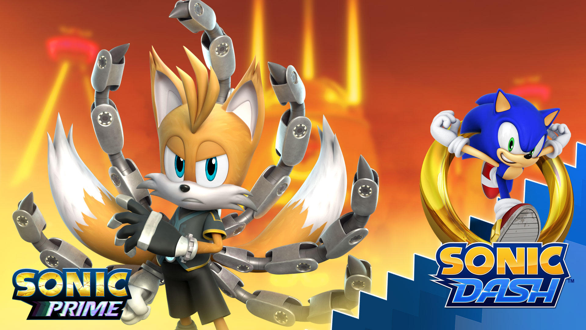 Steam Workshop::Tails Nine - Sonic Prime/Sonic Dash