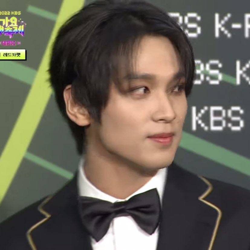 haechan at kbs gayo daechukje today! 🖤