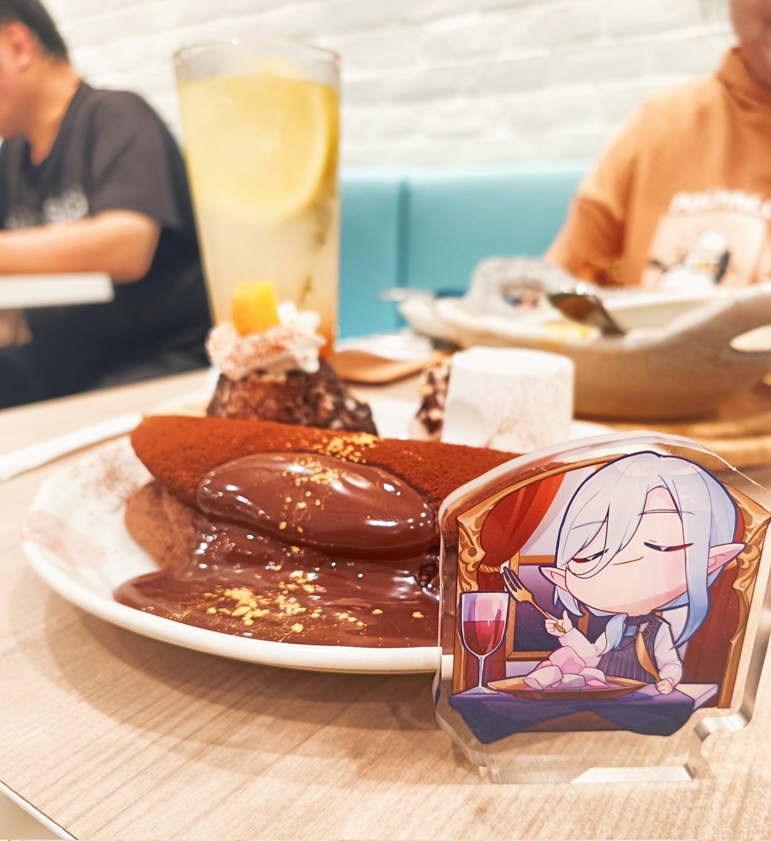 Yuki85897880's tweet photo. 巧克力鬆餅🥞
#執事阿爾法 #AlphaVt https://t.co/QP46ibOQBf