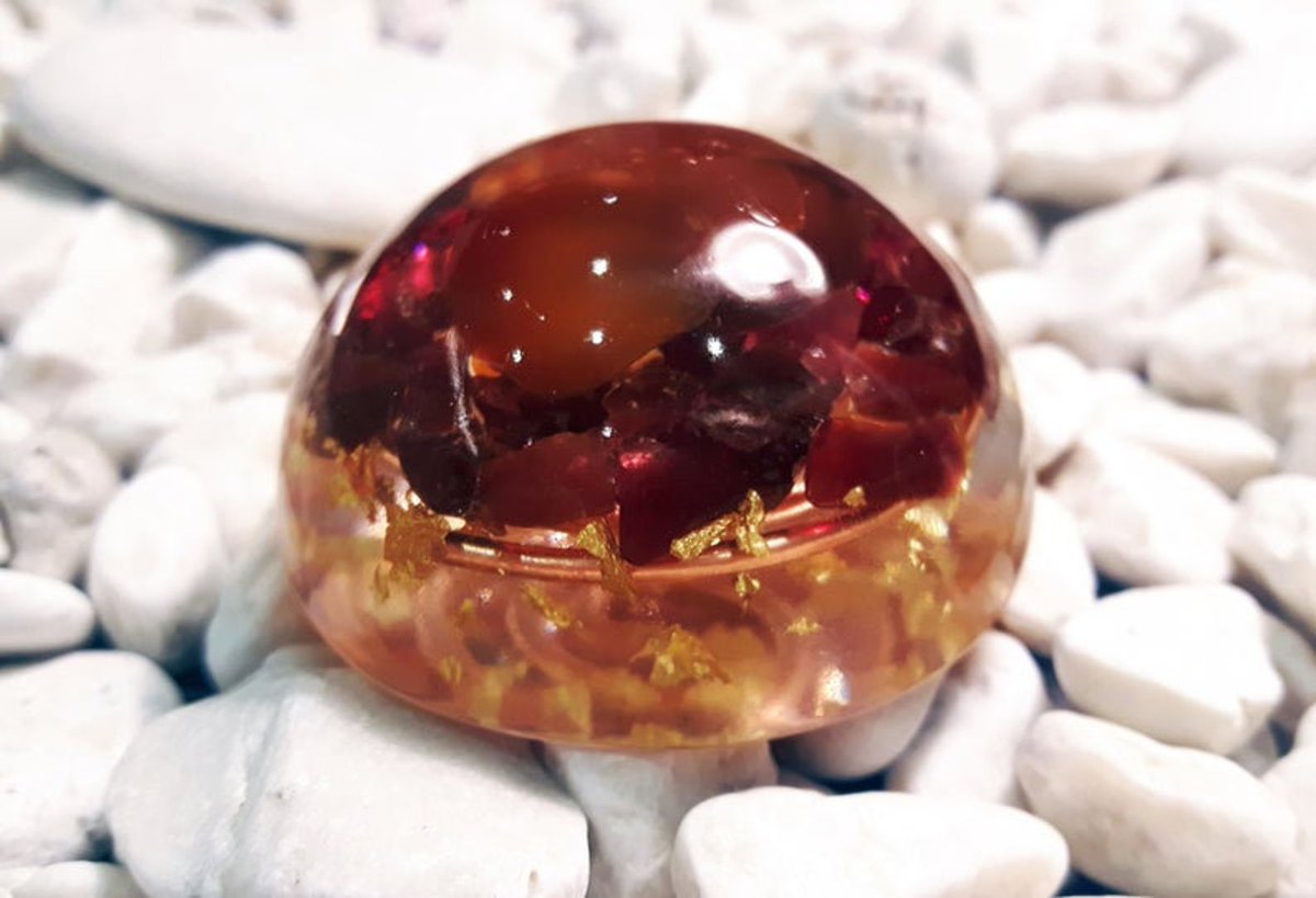 sparshnetmax's tweet photo. Pocket orgonite orgone hemisphere dome - garnet and carnelian, Reiki programmed amulet, charm
 #gift #dome #Pocket #Orgonite #Orgone #AmuletCharm #reiki #Hemisphere #HighAlchemyShop #EtsyEmail

👉https://t.co/rTISBwbG6d https://t.co/IA2zlzFevF