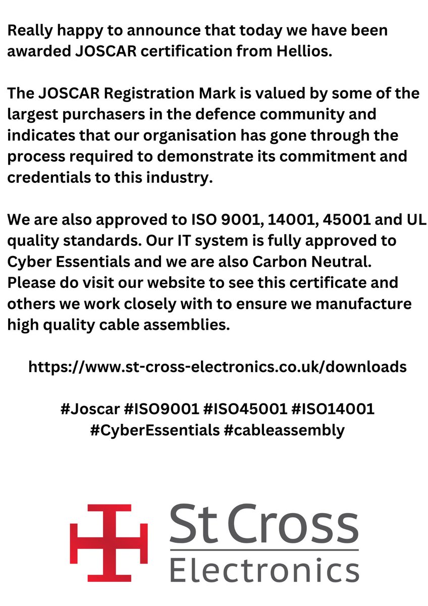 StCrossElec's tweet image. 