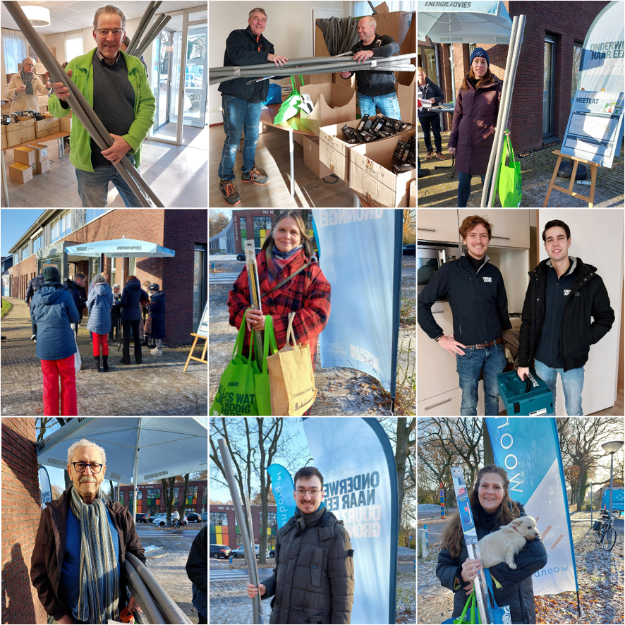 woonborg's tweet image. Gisteren waren we opnieuw in Haren om gratis energiebesparende producten uit te delen aan onze bewoners. Ook deze keer was er een grote opkomst. Er kwamen zelfs zoveel mensen dat we volgende week nog een keer in Haren zijn voor nalevering!