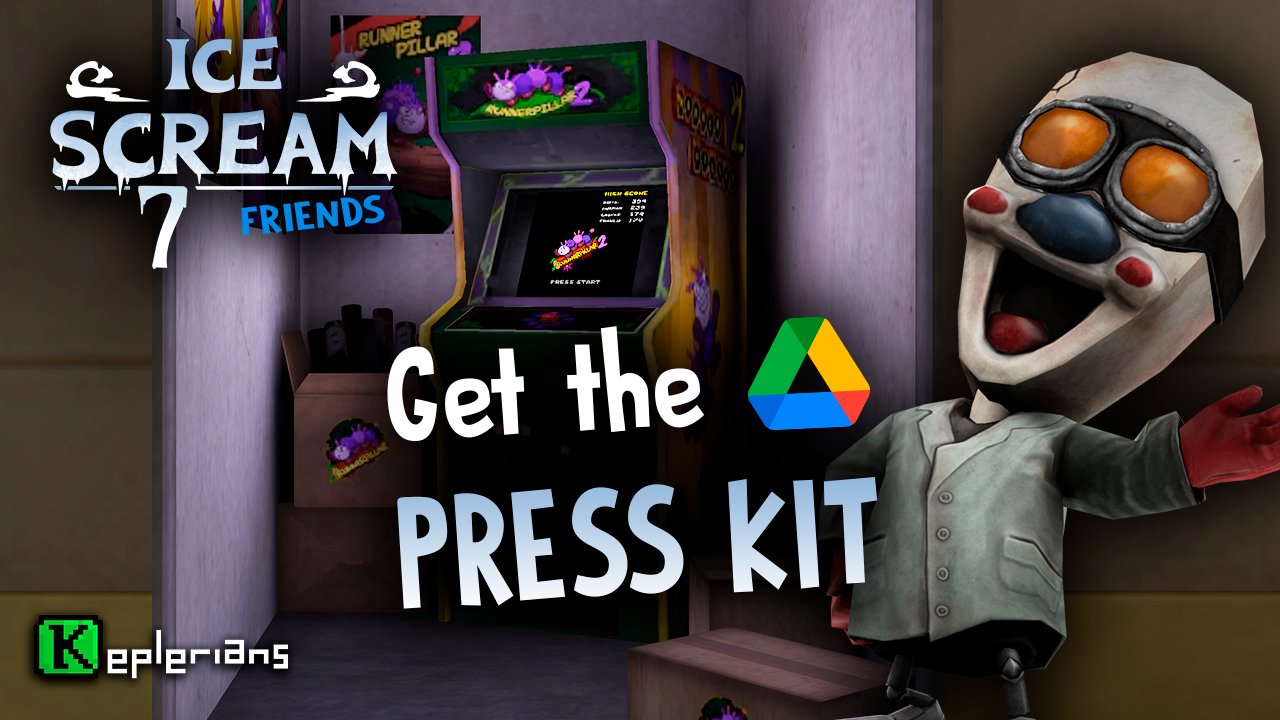 Keplerians on X: GET THE PRESSKIT! 🥶 As we usually do, here you have the  official logos, icons and the coolest renders of #IceScream 6 for your  content! 🎨 Tag us if