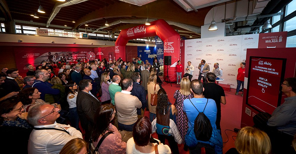 isobares's tweet photo. El pasado fin de semana @GENERALI_es  fue patrocinador principal de la #GENERALIMaratonMalaga y desde Isobar desarrollamos una activación interactiva  con el fin de promover el estilo de vida activo y saludable que promueve GENERALI con su programa Vitality. 
#GENERALIVitality https://t.co/NdMYYapYbD