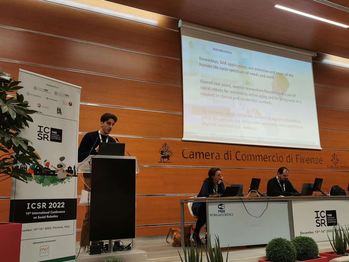 AlessandraSorrentino (@alesorrents) on Twitter photo Great talk of Niccolò Vezzi, from <a href="/AssistiveLab/">BioRoboticsLab</a>, at <a href="/altruist_ws/">ALTRUIST WS</a> ! He successfully described the follow-me module developed for automatic gait assessment using Astro robot ! <a href="/icsr2022/">ICSR2022</a> Great talk of Niccolò Vezzi, from <a href="/AssistiveLab/">BioRoboticsLab</a>, at <a href="/altruist_ws/">ALTRUIST WS</a> ! He successfully described the follow-me module developed for automatic gait assessment using Astro robot ! <a href="/icsr2022/">ICSR2022</a>