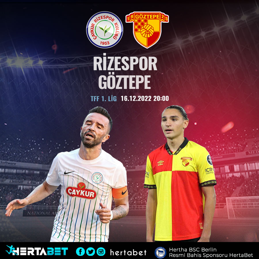 Günün Öne Çıkan Karşılaşması #Hertabet'te!

⚽️ #Rizespor | #Göztepe 
😎 Yüksek oranlar ve geniş bahis seçenekleri,
⚡️Hızlı çekim garantisi,
✅ En avantajlı bonuslar #Hertabet'te!

🔗 Güncel Giriş: bit.ly/HertaBetGiris