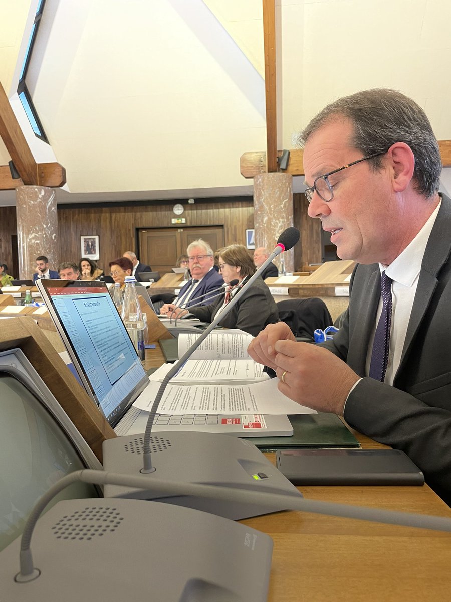 Ce vendredi, en session du Conseil Départemental du Morbihan nous votons le budget pour 2023 🗳️ 
✔️ gestion rigoureuse de l’argent public
✔️priorité aux investissements
Dans tous nos domaines de compétences