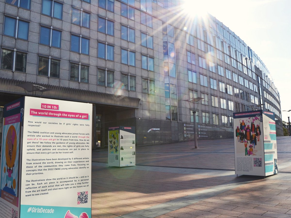 PlanEU's tweet photo. In October, young advocate Inès came to Brussels to advocate for young women's political participation globally.✊

Now, she takes a look back on being part of @EUGirlsWeek, meeting 🇪🇺EU leaders and connecting with youth organisations. 

#EqualPowerNow

https://t.co/BMgirMP3GR https://t.co/xJ2D4D46KL