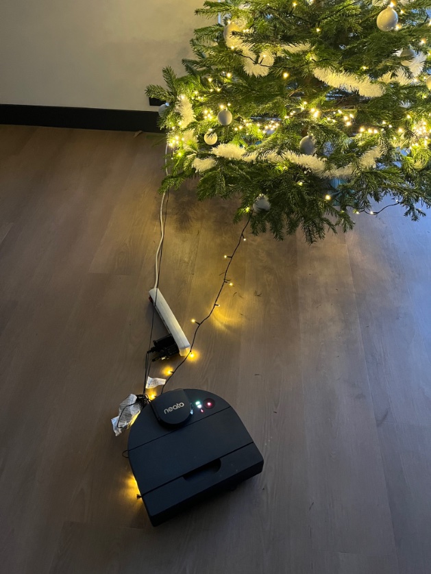 Ik heb het idee dat mijn stofzuiger een issue met kerstmis heeft..