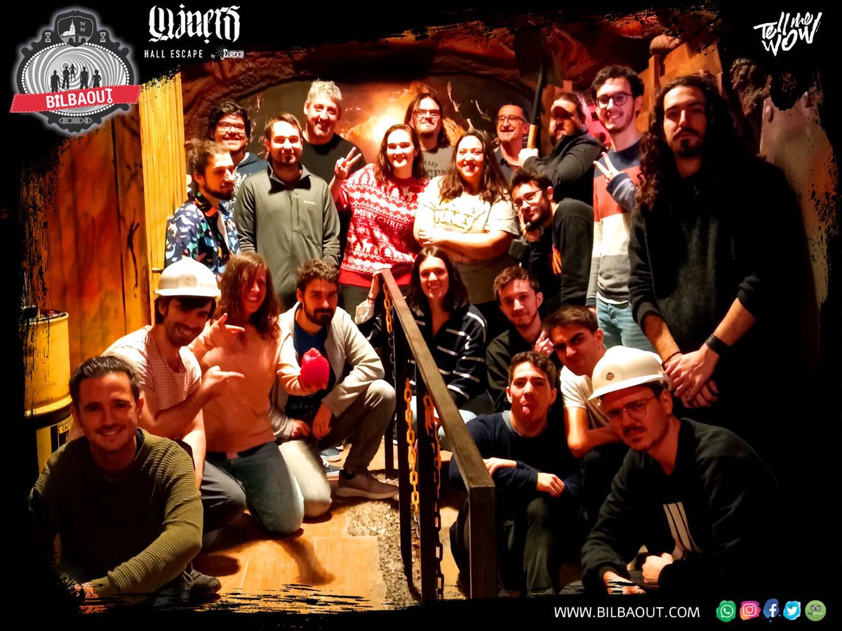 tellmewow's tweet photo. Ayer trabajamos duro para finalizar la misión #Winers de @bilbaout. Una actividad de trabajo en equipo divertida donde pasamos un buen rato y además conseguimos terminarla con éxito. ¡Gracias, @zuhaitz77 por acogernos tan bien en la mina Malaespera! https://t.co/KXMedoVi1R