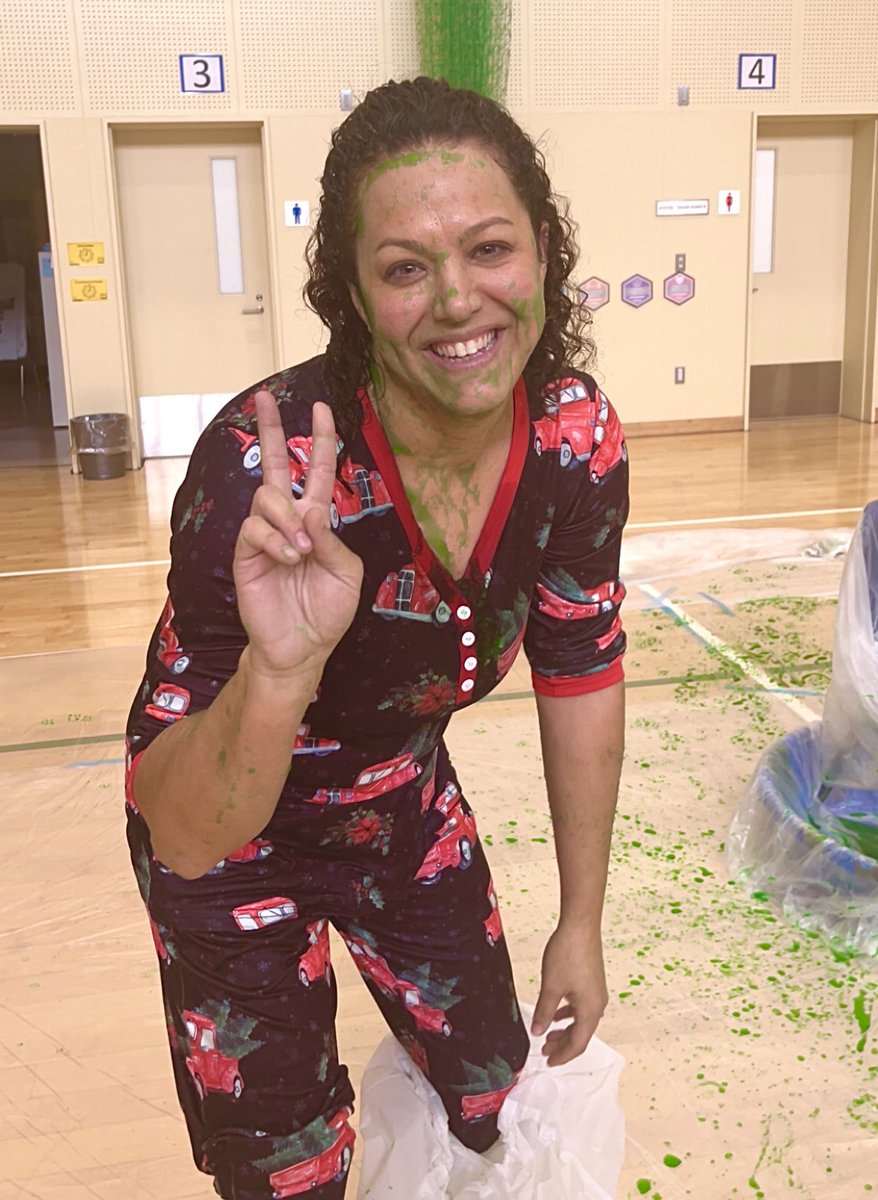 threetulips83's tweet photo. Love what you do and you’ll never work a day in your life! A great last day before winter break with sliming of the principal! #kunidynasty #dodea #perrypride #LeadershipMatters @DoDEA_Pacific https://t.co/zSWk6dS2Hd