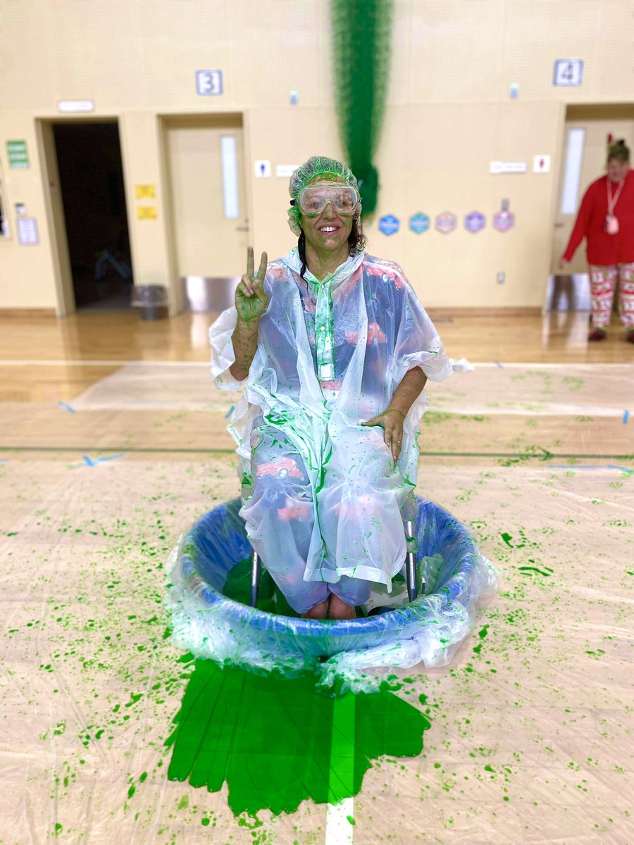 threetulips83's tweet photo. Love what you do and you’ll never work a day in your life! A great last day before winter break with sliming of the principal! #kunidynasty #dodea #perrypride #LeadershipMatters @DoDEA_Pacific https://t.co/zSWk6dS2Hd