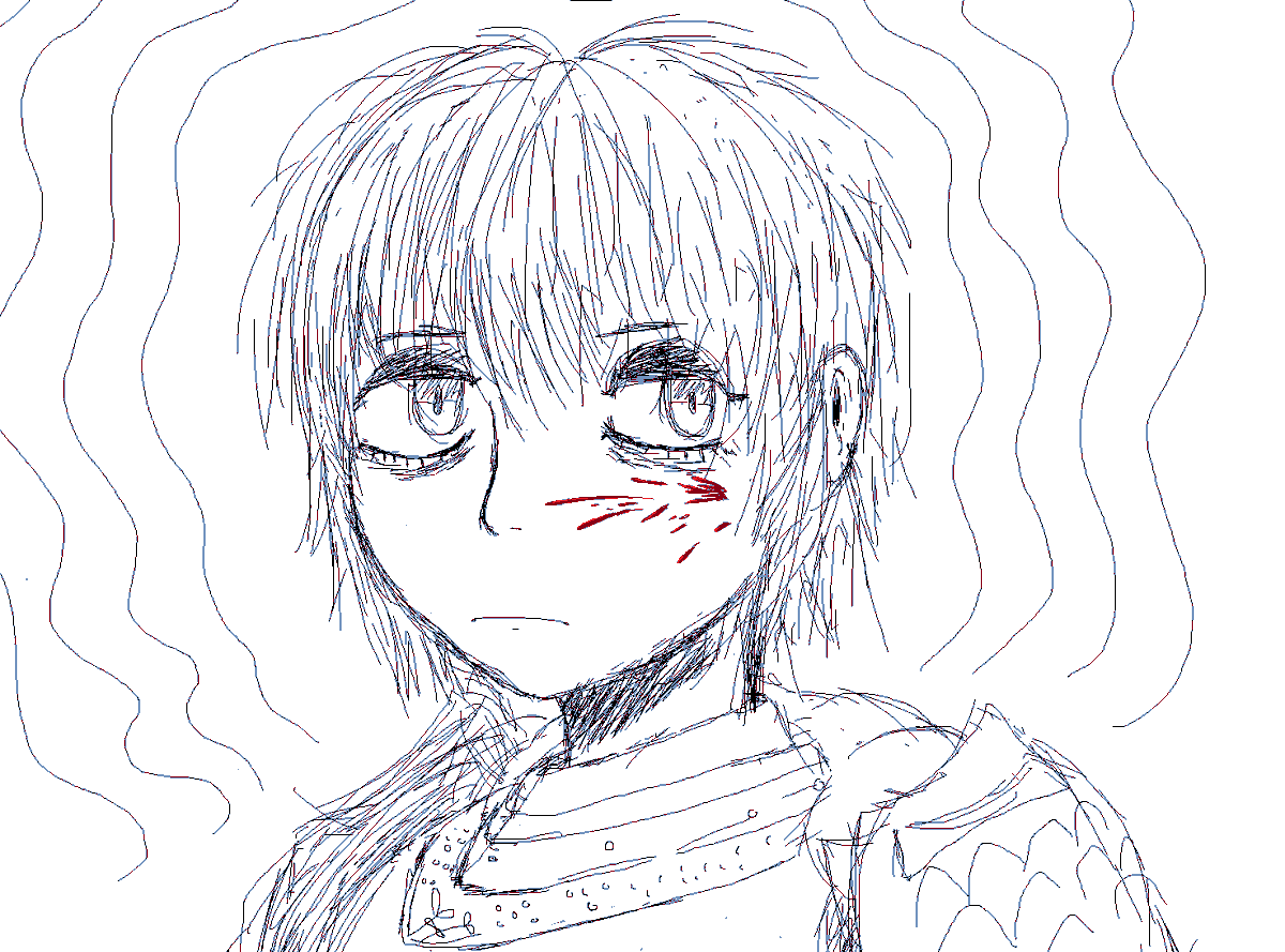 froggingout's tweet photo. Got a drawing tablet and tried drawing my elden ring character https://t.co/h1rFgUg7BY