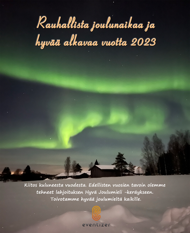 ePalvelu's tweet photo. Rauhallista joulunaikaa ja vuodenvaihdetta! #ePalvelu #asiointipalvelu #sähköinenasiointi #HyväJoulumieli #HyvaJoulumieli #HyväJoulumieli2022 #HyväJoulumieliKeräys #JulISinnet https://t.co/EhJaW1N4nU