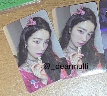 _dearmulti's tweet photo. wtt lft ph red velvet birthday
↷#dmultiswitch
— have: (1) irene smini
— want: irene digipack (prio) or seulgi cake ver!
(not for sale as of the moment)
⤷ reply/dm for offers!
⤷ onhand
⤷ fresh pull !
# irene seulgi joy wendy yeri https://t.co/Sv2tKhLctu