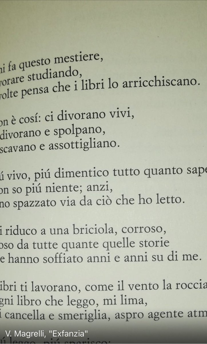 Raffael90929941's tweet photo. @letture_org Solo questo #Magrelli https://t.co/K9YWrchfvN