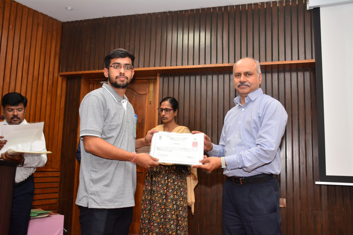 niphmindia's tweet photo. National Institute of Plant Health Management (#NIPHM), Hyderabad has just concluded the 15 day training program on "Urban Integrated Pest Management" for industry professionals
@AgriGoI https://t.co/UASddZJPn6