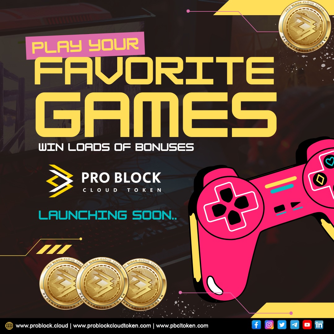ProblockC's tweet photo. Play Your Favorite Games 
Follow Us for Updates-   https://t.co/WETK12heq5  

#stake #holding #transparancy #Revolution #decentralized #finance #defi #stakeearn #newtrendtoken #ledgetechnology #recordkeeping #exchange #binance #betterfuture #digitaltrend #pbcl #pbcltoken https://t.co/R60zjMAWnx