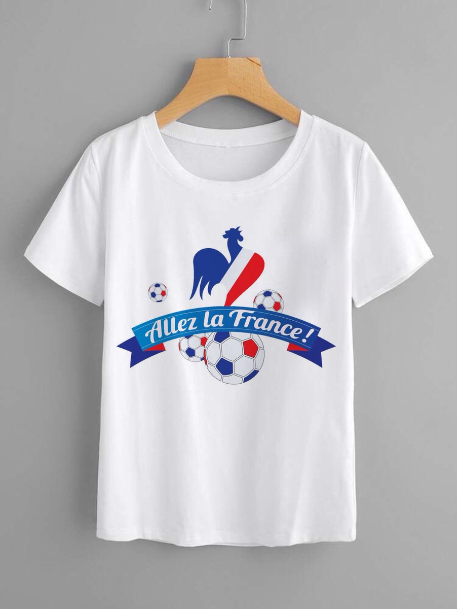nebita26's tweet photo. Check out our France T-shirts selection for world cup final Available in different Sizes for men, women,kids  ...           
                 🇫🇷 Allez Les Bleus!" 🇫🇷

Contact us https://t.co/cnixkvjSd0
Call us +251 92 244 7157
#FIFAWorldCup #tshirtprinting #francefans https://t.co/jp65t9Nrkx