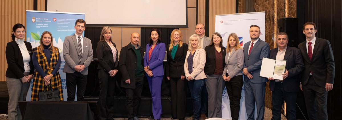 Congratulations to Uzice, Krusevac and Paracin for being awarded with the international #EuropeanEnergyAward EEA and congrats to Vrbas for the EEA Serbia Pioneer Award!  👏 It was a pleasure to lead #MEEMP project during the last 5 years. Thanks! <a href="/AssociationEEA/">European-Energy-Award</a> <a href="/SwissEmbassyBlg/">Ambassador Anne Lugon-Moulin</a>