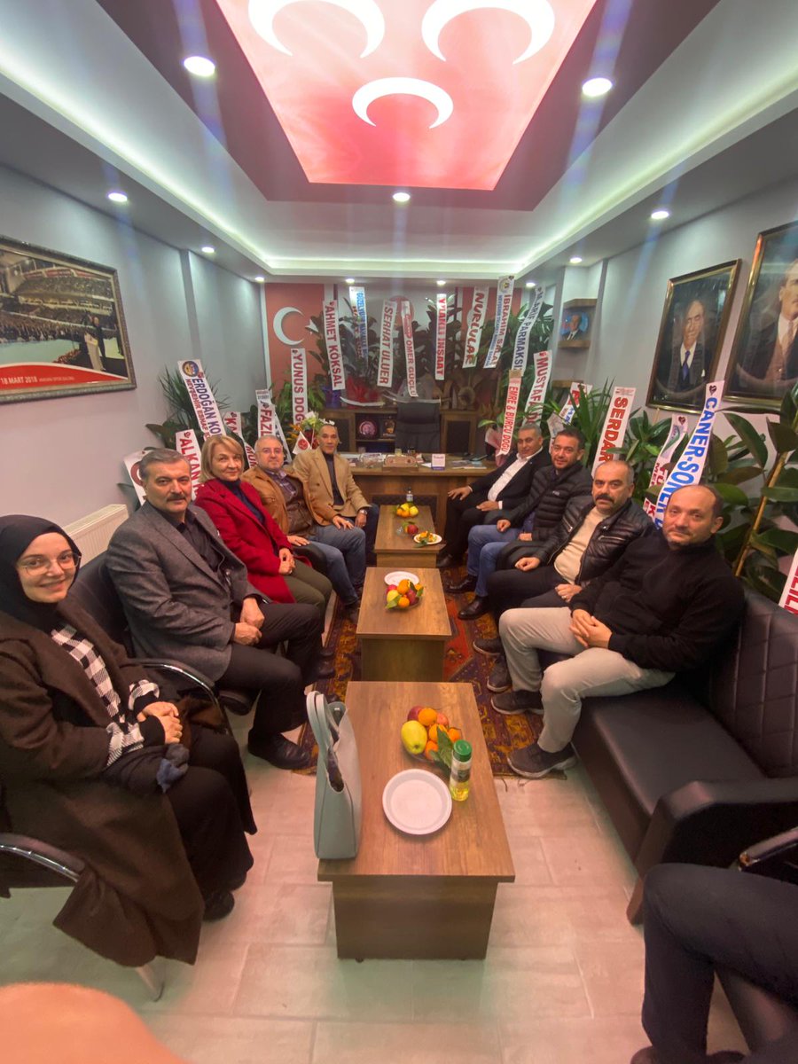 mhpelli's tweet photo. Milliyetçi Hareket Partisi İl Başkanımız Adnan Doğu ve Yönetim Kurulumuza hayırlı olsun ziyaretinde bulunan Geçmiş Dönem Milliyetçi Hareket Partisi İl Başkanımız İlhan Kaya ve Yönetim Kuruluna nazik ziyaretleri için teşekkür ederiz. https://t.co/JRy2UcLQwM