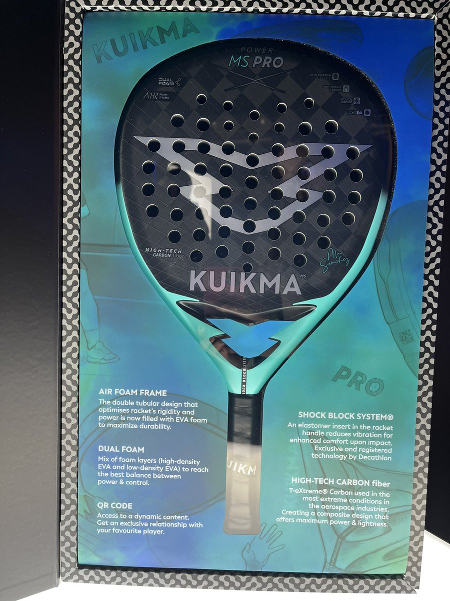 MaxiSanchezOfi's tweet image. Se desveló el resultado del trabajo de todos estos meses junto al equipo @kuikmapadel 
A partir del día 16/01/23 se lanzará una primera serie limitada de 200 unidades que podrán comprar online. 

#MSPro #DesignedToWin