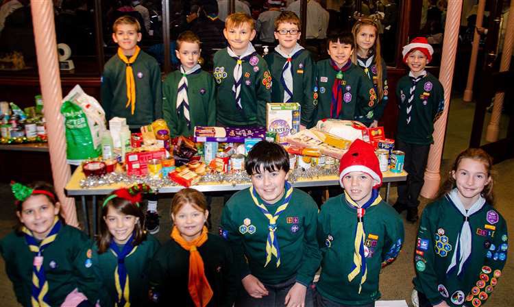 We are proud of our Cub Scouts - here they are with their food bank donations - more details here bishopsstortfordindependent.co.uk/news/cubs-do-a… If you want to help young people support others please get in touch