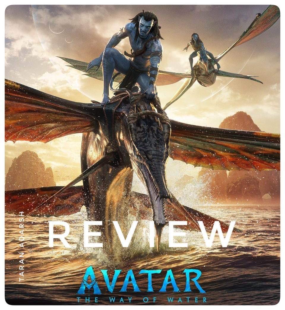 taran_adarsh's tweet photo. #OneWordReview...
#Avatar: MASTERPIECE.
Rating: ⭐️⭐️⭐️⭐️⭐️
SPELLBINDING visuals… STUNNING action… STRONG drama… TERRIFIC second and third act… #Avatar is a CINEMATIC MARVEL that needs to be watched on the largest screen possible… DON’T MISS IT! #AvatarReview https://t.co/6rJeWk3De0