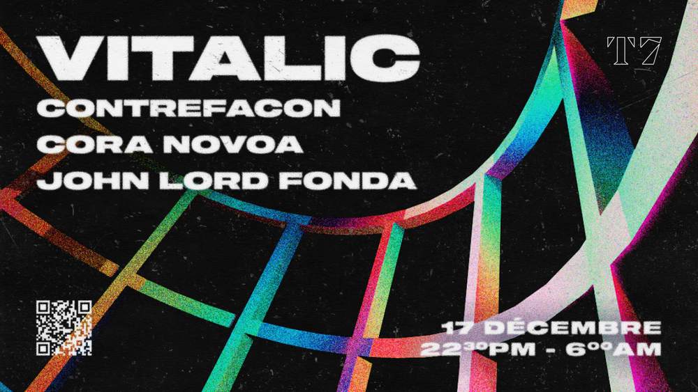 namlook2's tweet photo. The best electro-techno is coming this #SatDec17th at #T7Paris! Top notch producers @VITALICOFFICIAL, @coranovoa, @ctrfcn &amp; @JohnLordFonda will take you to the next level this Saturday!😱
https://t.co/NPb6bRMZYP
.
#Vitalic #T7 #France #ElectronicMusic #Electro #techno  #namlook2 https://t.co/wzzq6dAfI0