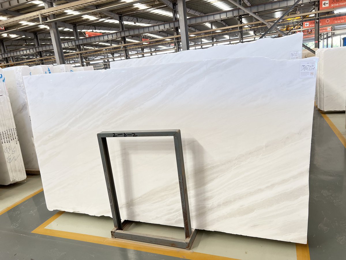 JamesHong89's tweet image. “Stone of the Year 2023”— Namib Bianco white marble from BC Stone own quarry.