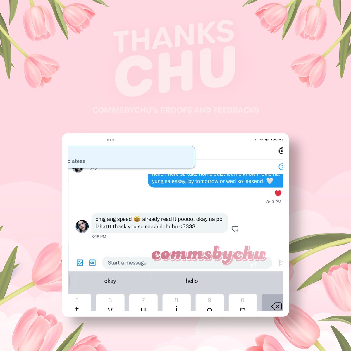 nursechuu's tweet photo. π β #thankschu !
β΄οΈ β thank you trusting me with your tasks! until next transactions.
β³ hope youβll come back again! stay safe π€
π₯» lf nursing nurse commission commissioner task rush non rush case study pathophysiology essay analysis ncp health teaching home visit plan https://t.co/bsN4qpyOJm
