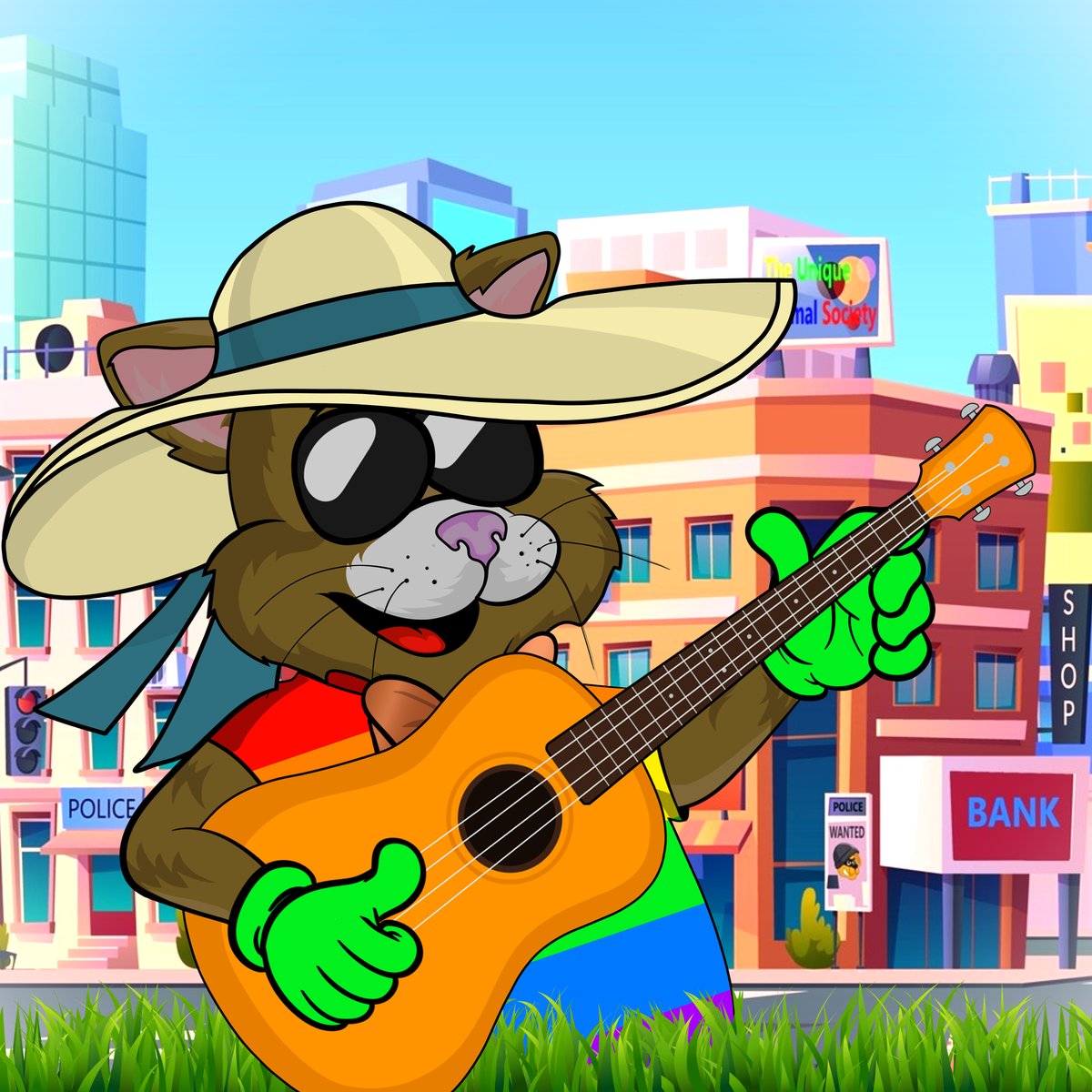 TUASociety's tweet photo. 🥳Manic #Days for TUAS - Citizen Cat #NFTs

To show your 💯support for this #great #NFTProject

👉 Follow  @TUASociety
❤️+ RT 

#NFTartists #NFTcollections #Sol  #Bitcoin     #NFTGiveaways #ETH  #cryptocurrency #NFTcollectibles #Caturday #artoftheday #guitar #elonmusktwitter #fun https://t.co/zDlW1oU4GN