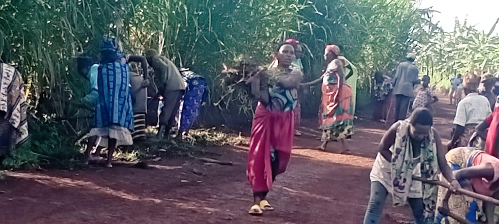 officialMakuleS's tweet photo. #Igitondocy'Isuku.Muri Iki gitondo muri @nyabigega nkuko twabigize intego n'Umuco twazindukiye mukora amasuku , aho twibanze gutunganya imihanda y'Imigenderano n'Imihahirano iduhuza n'Akagari ka Rwesero. Tukaba dukomeje gufatanya twese kigirango duhorane isuku , mungo no kumubiri https://t.co/C5cWyGE2HK