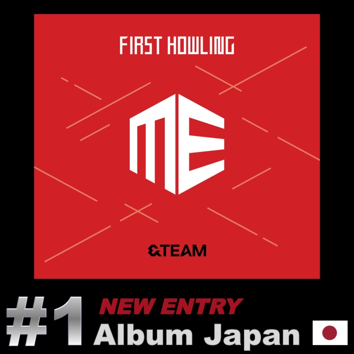 AndOficialAme's tweet photo. ⟨ INFO 📰 ⟩
El primer álbum de &amp;TEAM #FirstHowlingME aterriza en la cima de la lista de álbumes Oricon en Japón. Vendiendo 150,504 unidades en su primera semana 🔥
@andTEAM_members #andTEAM 

©WORLDMUSICAWARD https://t.co/Xa5gfSmU6t