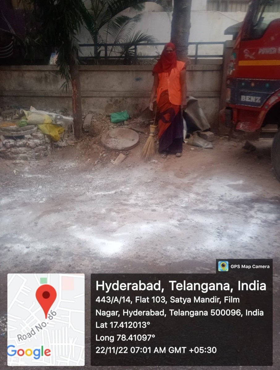 DeputyEE's tweet photo. @Savehyderabad2 @GHMCOnline @CommissionrGHMC Sir , complaint attended. https://t.co/t4SbL3YXao
