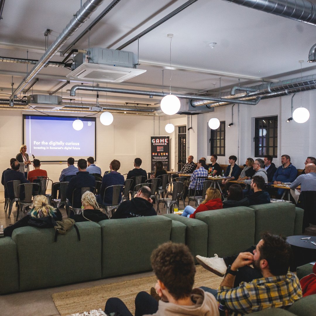 digisomerset's tweet photo. A huge thanks to the Collar factory for being such a great location to host our events! You can find out more about our next event 'Digital IP Pub Quiz' and secure your seat at the link here: https://t.co/NnKmpZRb9U
#DigitalSomerset #DigitalQuiz #CollarFactory https://t.co/zJQuaSXTjm