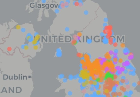 <a href="/urban_formation/">Prof Laura Vaughan</a> <a href="/YichangSun/">Yichang Sun</a> <a href="/grbails/">George Bailey</a> @Francesca_local <a href="/cowanrob/">Rob Cowan</a> Look at the apparent link between Northern Ireland and Liverpool with the use of the term "entry" (yellow). <a href="/9ftinCommon/">9ftinCommon</a> <a href="/agusmartire/">Agustina Martire</a>
