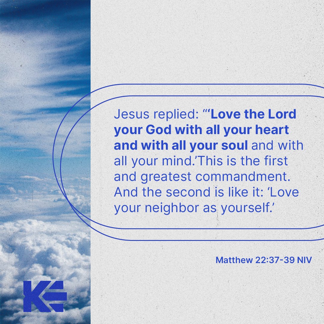 KingdomEmpowerd's tweet photo. O, Lord, give us a heart that truly seeks and loves you, so that we may also show and express our love to others. π
#God #JesusChrist #TheGreatestCommandment #bibleversesdaily #bibleverse #ChristianDevotion #Christianity #LovingOthers #WhatIsLove https://t.co/7btfNTEpmN