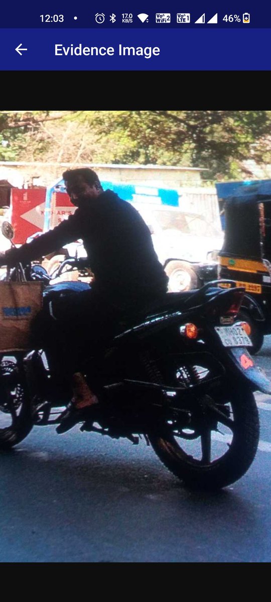 Ve_ShaL's tweet photo. @MTPHereToHelp Please remove the violation booked on my bike. As the bike picture taken in the violation isn't my bike and the number doesn't match aswell. Attaching the pictures of the violation screenshot from MTP app, the violating bike and the bike which is parked in my bldg https://t.co/Y5wOJLJfBA