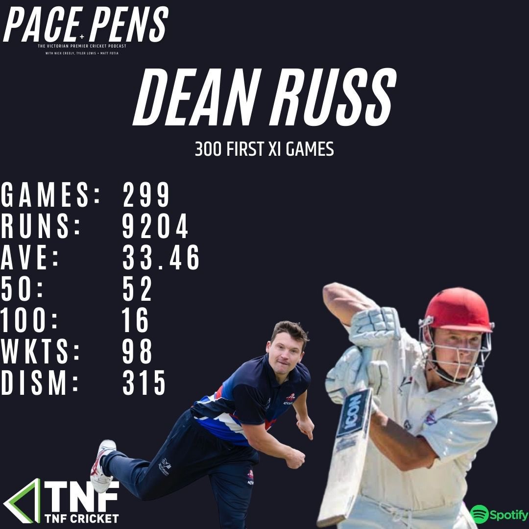 paceandpens's tweet photo. One of the best to ever to do it and a podcast favourite. Go well in game 300 tomorrow, Russy! https://t.co/2WiHkKkd8f
